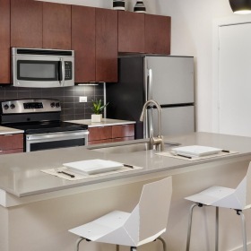 kitchen island with pendant lights